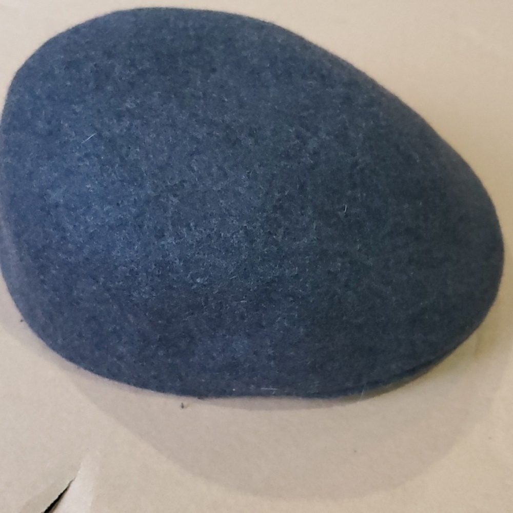 SCALA Vintage Cuffley classic wool felt newsboy gray - Picture 4 of 5